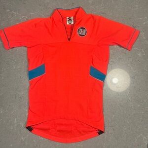 Vintage Nike Jersey Women’s Small Neon PINK Cycling Echelon 90’s Made in USA